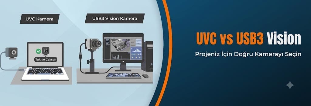 UVC kamera mı, USB3 Vision kamera mı? Temel farklar