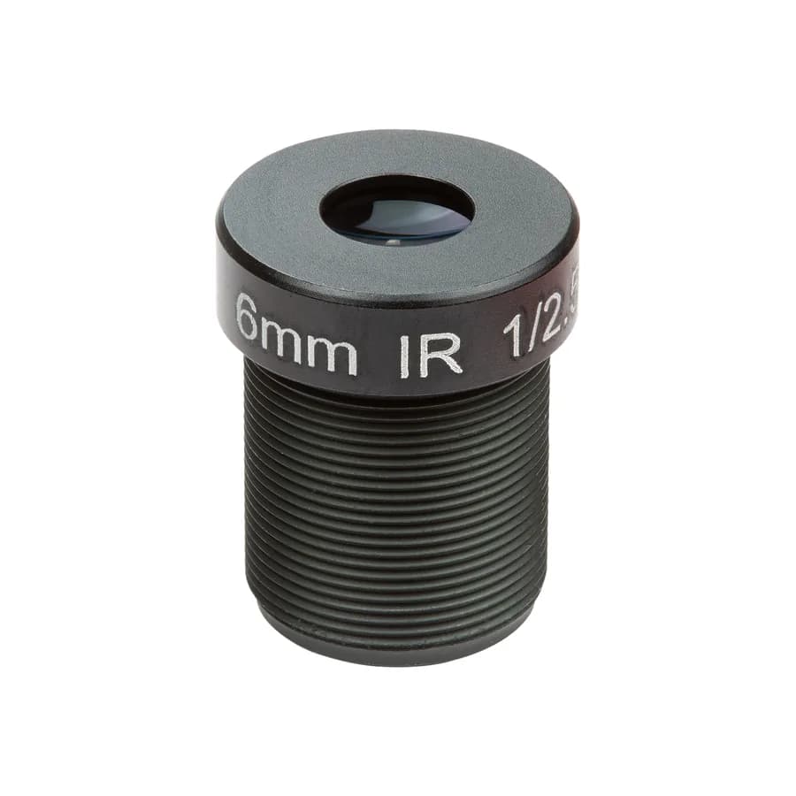 LN003 Arducam 1/2.5" M12 Mount 6mm Focal Length Camera Lens M2506ZH04