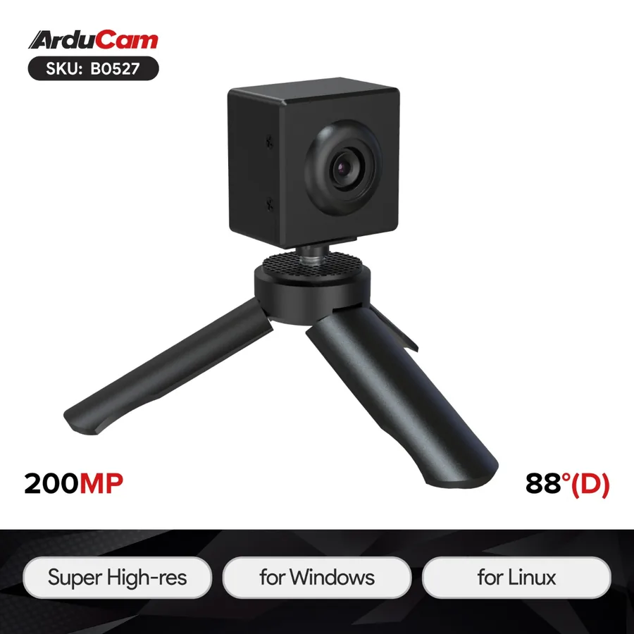 B0527 Arducam 200MP Motorized Focus USB 3.0 Camera Module
