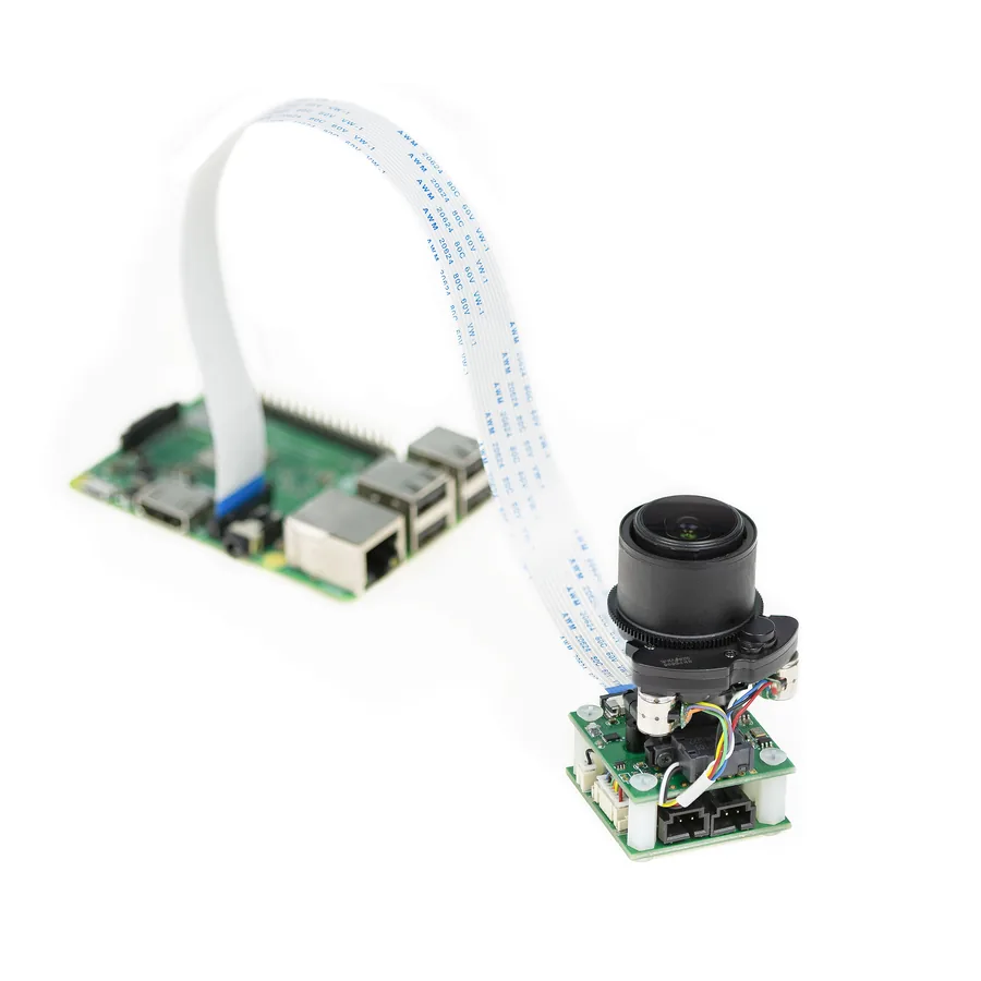 B01678MP Arducam 8MP Pan Tilt Zoom PTZ Camera for Raspberry Pi 4/3B+/3 and NVIDIA® Jetson AGX Orin/Orin Nano/Orin NX