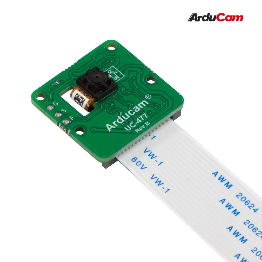 B0161 Arducam Global Shutter Camera Module for Raspberry Pi, 0.31MP Monochrome OV7251, 3 μm Pixel Size, Plugged into Native MIPI CSI-2 Port