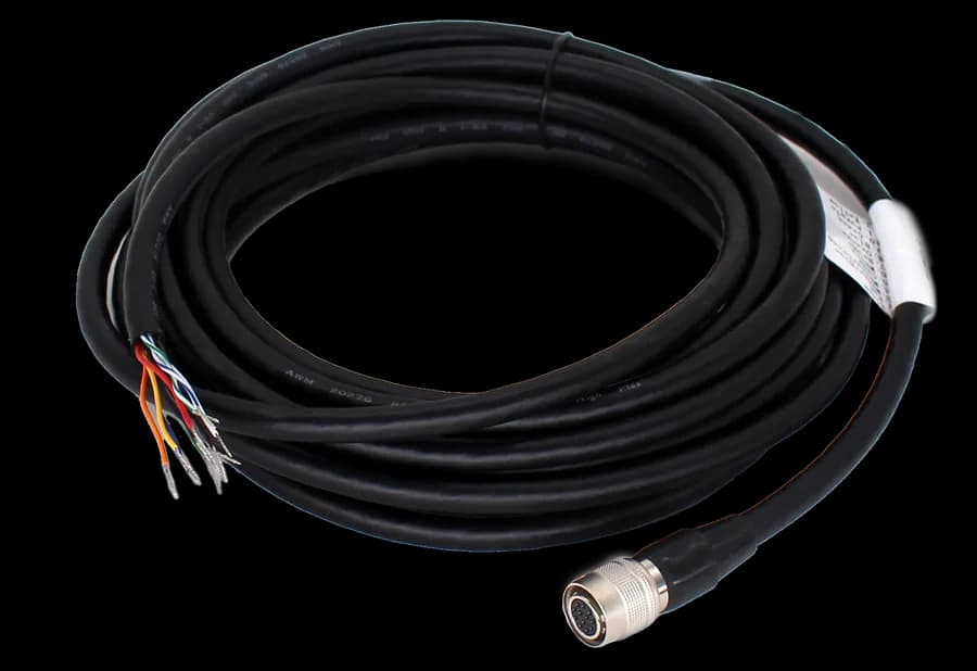 High-flex 12pin power & I/O cables,3 meters