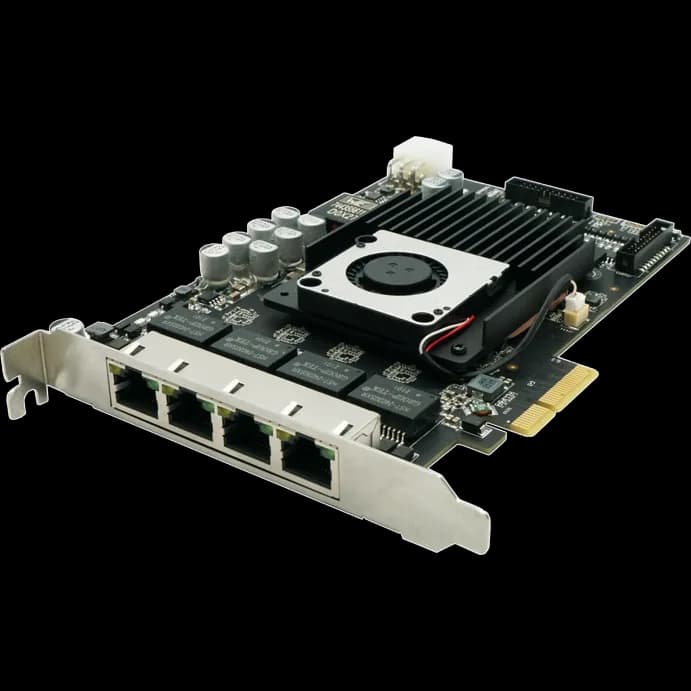 Quad GigE Frame Grabber