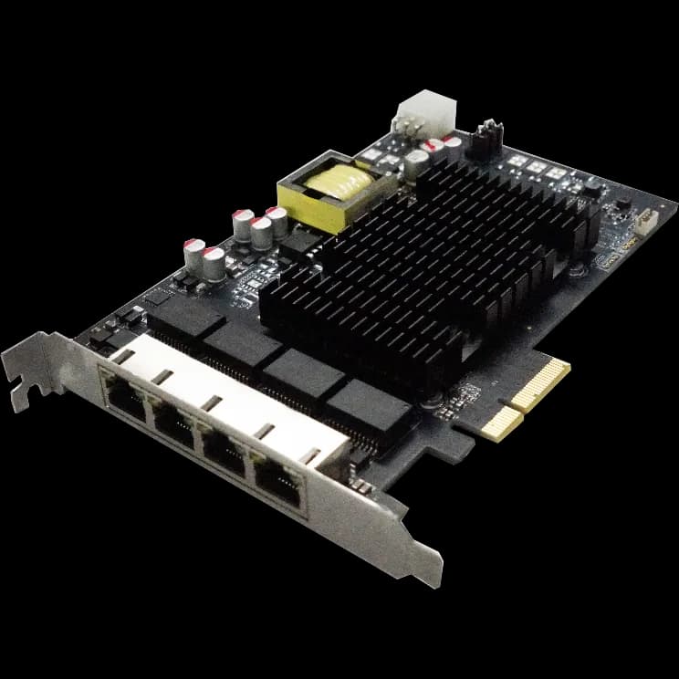 Dual ports WX1860 POE Ethernet Adaptors