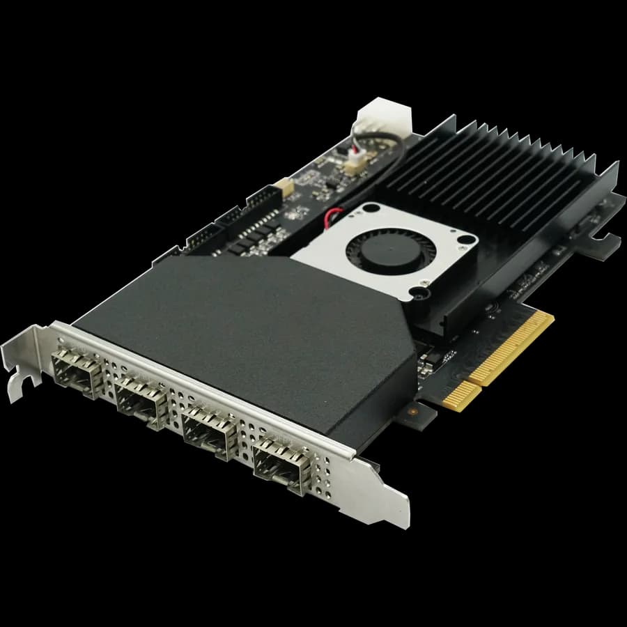 Quad 10Gbps SFP Frame Grabber