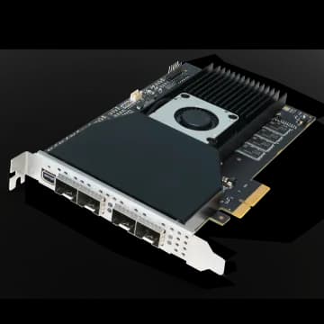 XoF SFP+ Frame Grabbers V3.0,4 ports
