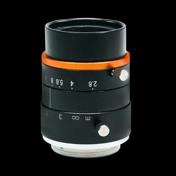 40mm, F2.8, 1/1.8", 6MP Lens, C-Mount