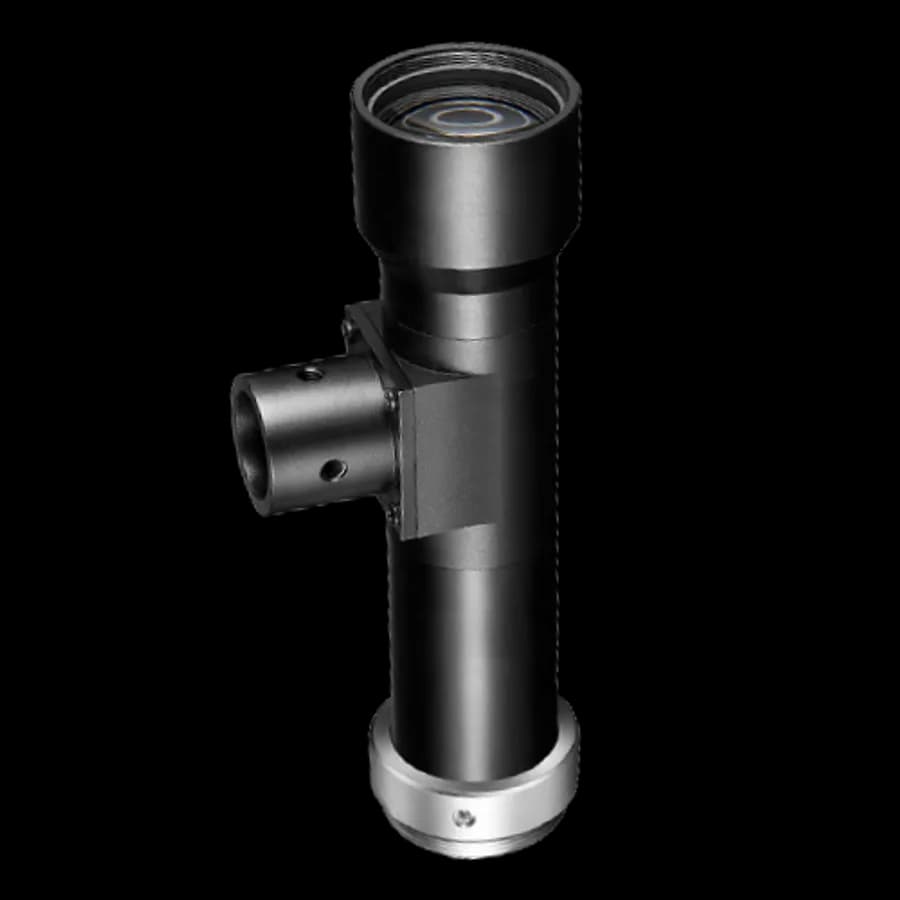 0.8X, WD 130±2 mm, Ø11 mm, C-Mount, Telecentric Lens